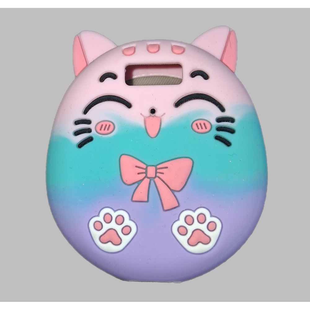 Cute Cat Silicone‎ TAMAGATCHI Rubber Case - Pastel Kawaii Kitten
